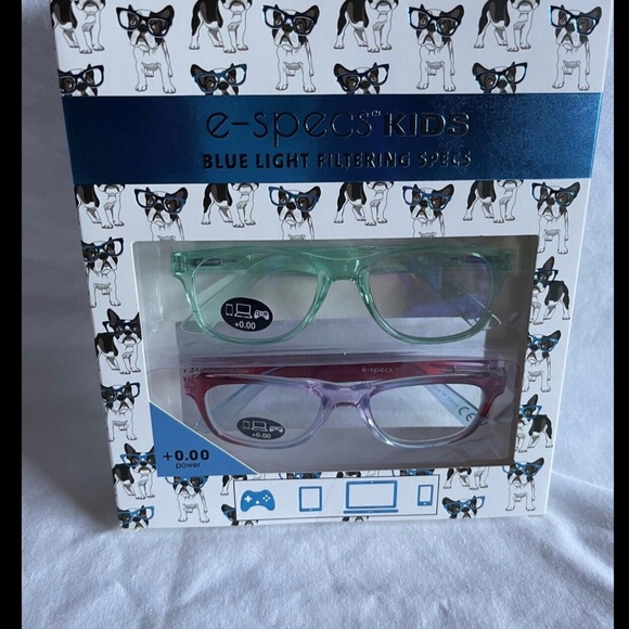 NIB 2PACK BLUE LIGHT FILTER SPECS NON MAGNIFYING - Picture 3 of 5